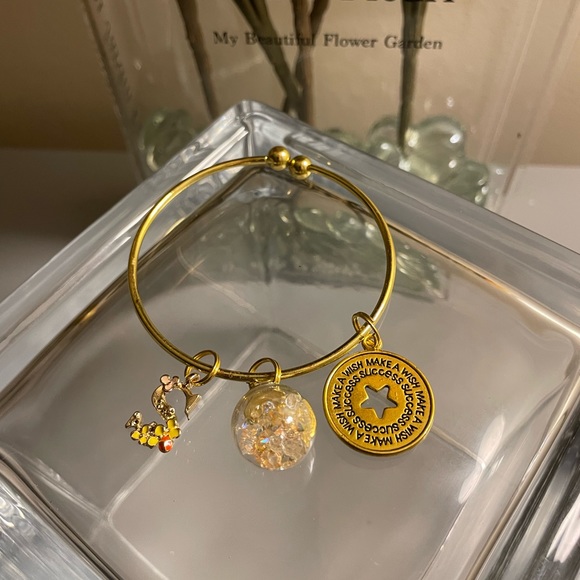 CMJ INITIAL BANGLE HANDMADE NWT - Picture 3 of 7